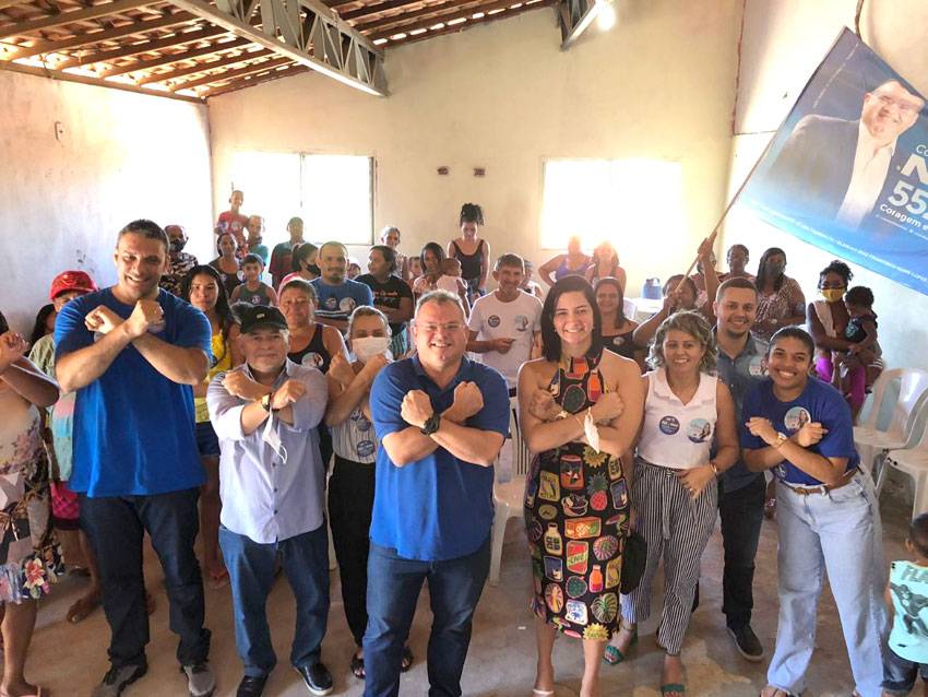 Em Pedro II e Piripiri, Coronel Nixon apresenta propostas para educação e microempreendedorismo
